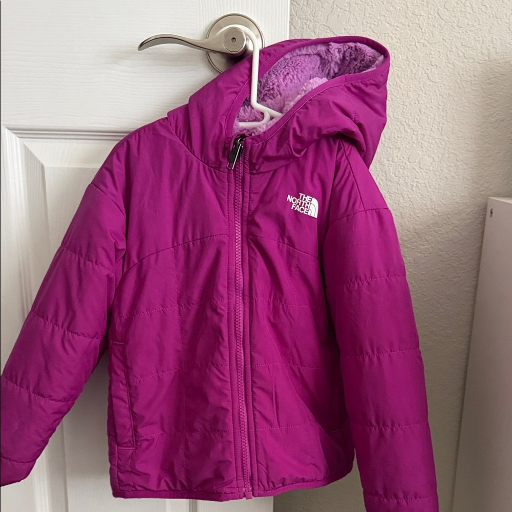 The North Face Magenta Hooded Jacket